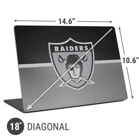 NFL Las Vegas Raiders Vintage Universal Laptop 18in (14.6 x 10.6in) Skin