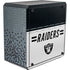 NFL Las Vegas Raiders White Striped Cooler Master MasterBox Q300L Mini Tower Skin