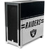NFL Las Vegas Raiders White Striped Corsair 4000D Tempered Glass Mid-Tower ATX Case Skin