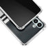 NFL Las Vegas Raiders White Striped Galaxy A13 5G Clear Case