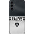 NFL Las Vegas Raiders White Striped Galaxy A14 5G Skin