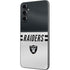 NFL Las Vegas Raiders White Striped Galaxy A14 5G Skin