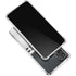 NFL Las Vegas Raiders White Striped Galaxy A32 5G Clear Case