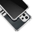 NFL Las Vegas Raiders White Striped Galaxy A33 5G Clear Case