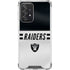 NFL Las Vegas Raiders White Striped Galaxy A52 5G Clear Case