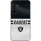 NFL Las Vegas Raiders White Striped Galaxy A54 5G Skin
