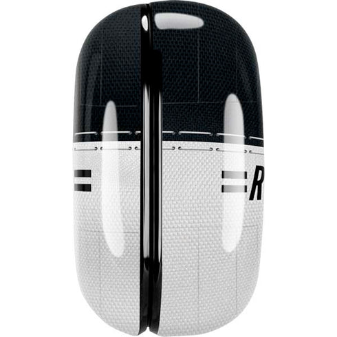 NFL Las Vegas Raiders White Striped Galaxy Buds Pro Skin