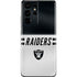 NFL Las Vegas Raiders White Striped Galaxy S21 Ultra 5G Skin