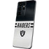 NFL Las Vegas Raiders White Striped Galaxy S21 Ultra 5G Skin