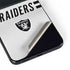 NFL Las Vegas Raiders White Striped Galaxy S22 Plus Skin