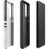 NFL Las Vegas Raiders White Striped Galaxy S22 Pro Case