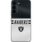 NFL Las Vegas Raiders White Striped Galaxy S22 Skin