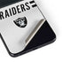NFL Las Vegas Raiders White Striped Galaxy S22 Skin