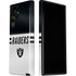 NFL Las Vegas Raiders White Striped Galaxy S22 Ultra Pro Case