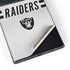 NFL Las Vegas Raiders White Striped Galaxy S22 Ultra Skin