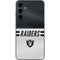 NFL Las Vegas Raiders White Striped Galaxy S23 FE Skin