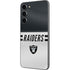 NFL Las Vegas Raiders White Striped Galaxy S23 Plus Skin
