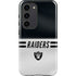 NFL Las Vegas Raiders White Striped Galaxy S23 Pro Case