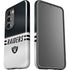 NFL Las Vegas Raiders White Striped Galaxy S23 Pro Case