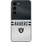 NFL Las Vegas Raiders White Striped Galaxy S23 Skin