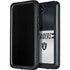NFL Las Vegas Raiders White Striped Galaxy S23 Waterproof Case