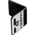 NFL Las Vegas Raiders White Striped Galaxy Z Flip Skin
