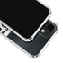 NFL Las Vegas Raiders White Striped iPhone 12 Mini Clear Case