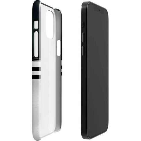 NFL Las Vegas Raiders White Striped iPhone 12 Mini Lite Case