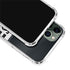 NFL Las Vegas Raiders White Striped iPhone 12 Pro Clear Case