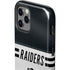 NFL Las Vegas Raiders White Striped iPhone 12 Pro Max Impact Case