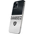NFL Las Vegas Raiders White Striped iPhone 12 Pro Max Skin