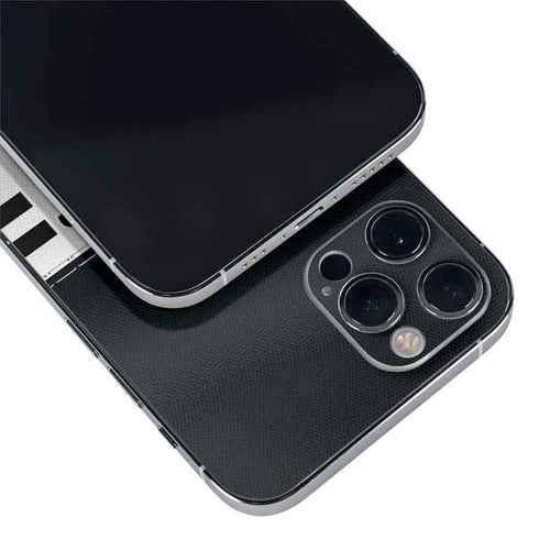 NFL Las Vegas Raiders White Striped iPhone 12 Pro Max Skin