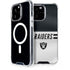 NFL Las Vegas Raiders White Striped iPhone 13 Pro Max MagSafe Case