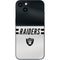 NFL Las Vegas Raiders White Striped iPhone 13 Skin