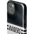 NFL Las Vegas Raiders White Striped iPhone 14 Plus Impact Case