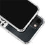 NFL Las Vegas Raiders White Striped iPhone 15 Plus Clear Case