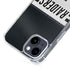 NFL Las Vegas Raiders White Striped iPhone 14 Plus MagSafe Case