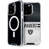 NFL Las Vegas Raiders White Striped iPhone 15 Pro MagSafe Case