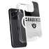 NFL Las Vegas Raiders White Striped iPhone 15 Pro Max MagSafe Case