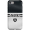 NFL Las Vegas Raiders White Striped iPhone SE (2nd & 3rd Gen) Pro Case