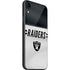 NFL Las Vegas Raiders White Striped iPhone SE (2nd & 3rd Gen) Skin