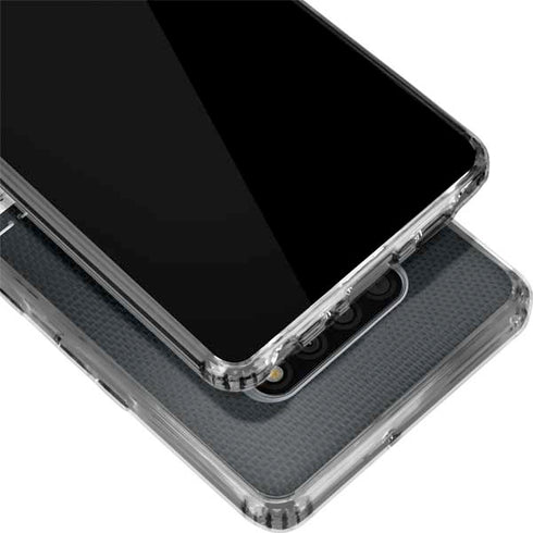 NFL Las Vegas Raiders White Striped LG Stylo 6 Clear Case