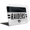 NFL Las Vegas Raiders White Striped MacBook Air 13in M1 (2021) Case plus Skin