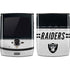 NFL Las Vegas Raiders White Striped Motorola RAZR Skin