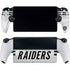 NFL Las Vegas Raiders White Striped PlayStation Portal Remote Player Skin