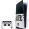 NFL Las Vegas Raiders White Striped PS5 Bundle Skin