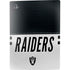 NFL Las Vegas Raiders White Striped PS5 Digital Edition Bundle Skin