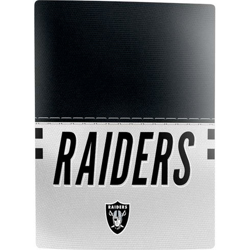 NFL Las Vegas Raiders White Striped PS5 Digital Edition Bundle Skin