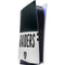 NFL Las Vegas Raiders White Striped PS5 Digital Edition Console Skin