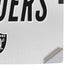NFL Las Vegas Raiders White Striped PS5 Slim Disk Console Skin